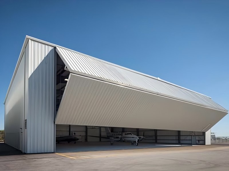 High Quality Aircraft Hangar Made Of Steel Structure