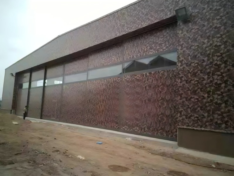 Airplane Hangar Made Of Prefabricated Steel Structure